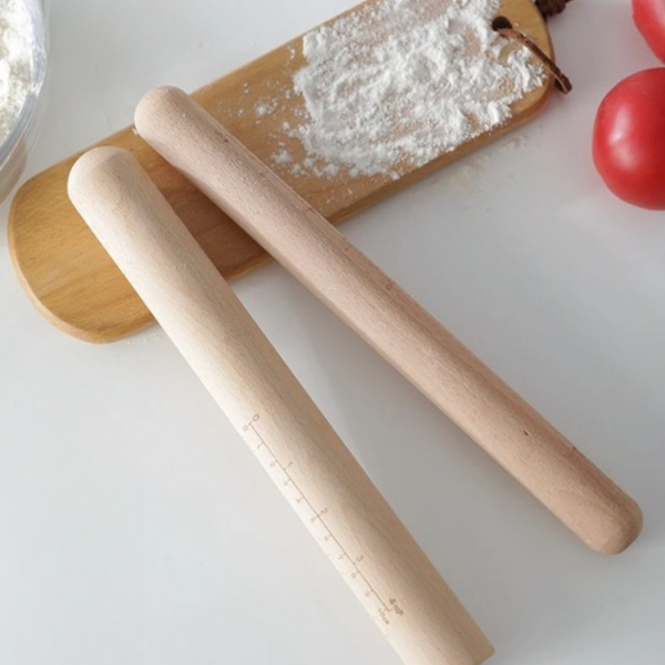 Mini rouleau patisserie hêtre 25 cm