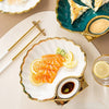 assiette-plate-coquillage-blanche