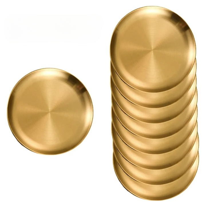 Assiettes Dorées