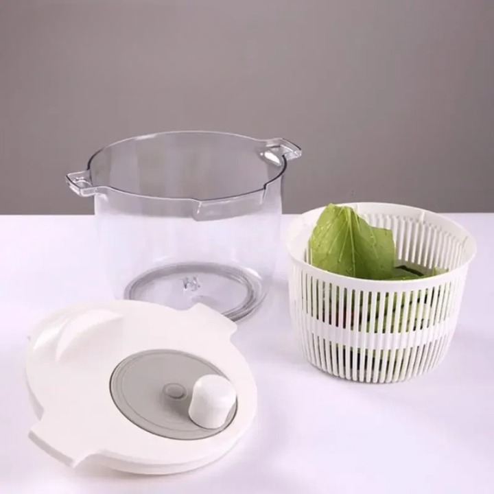 Essoreuse à Salade Blanche