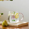 Tasse Transparente et Rose