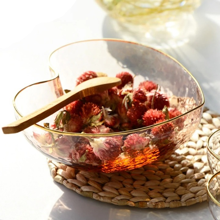 Saladier en Forme de Coeur